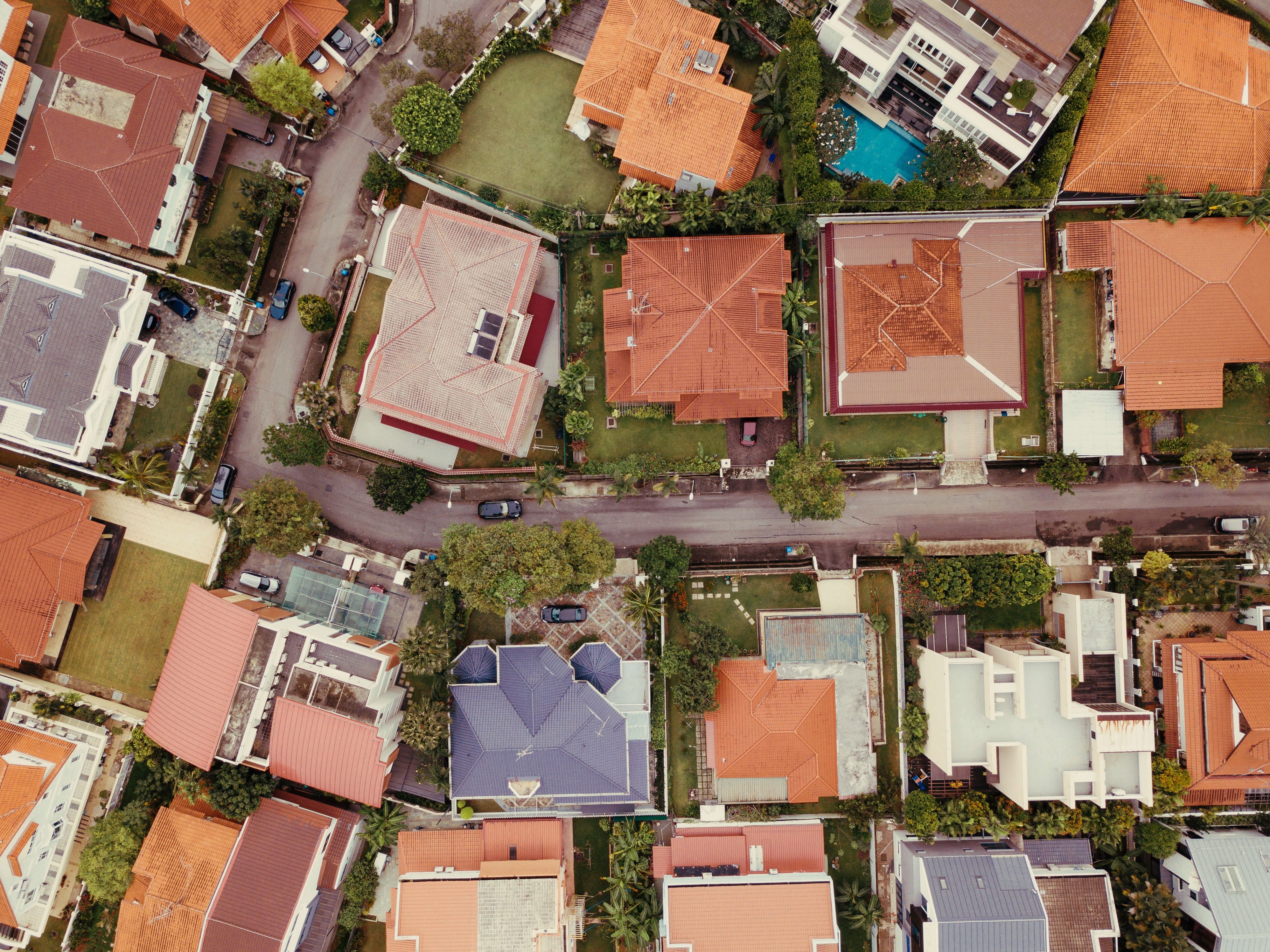 aerial view of city during daytime